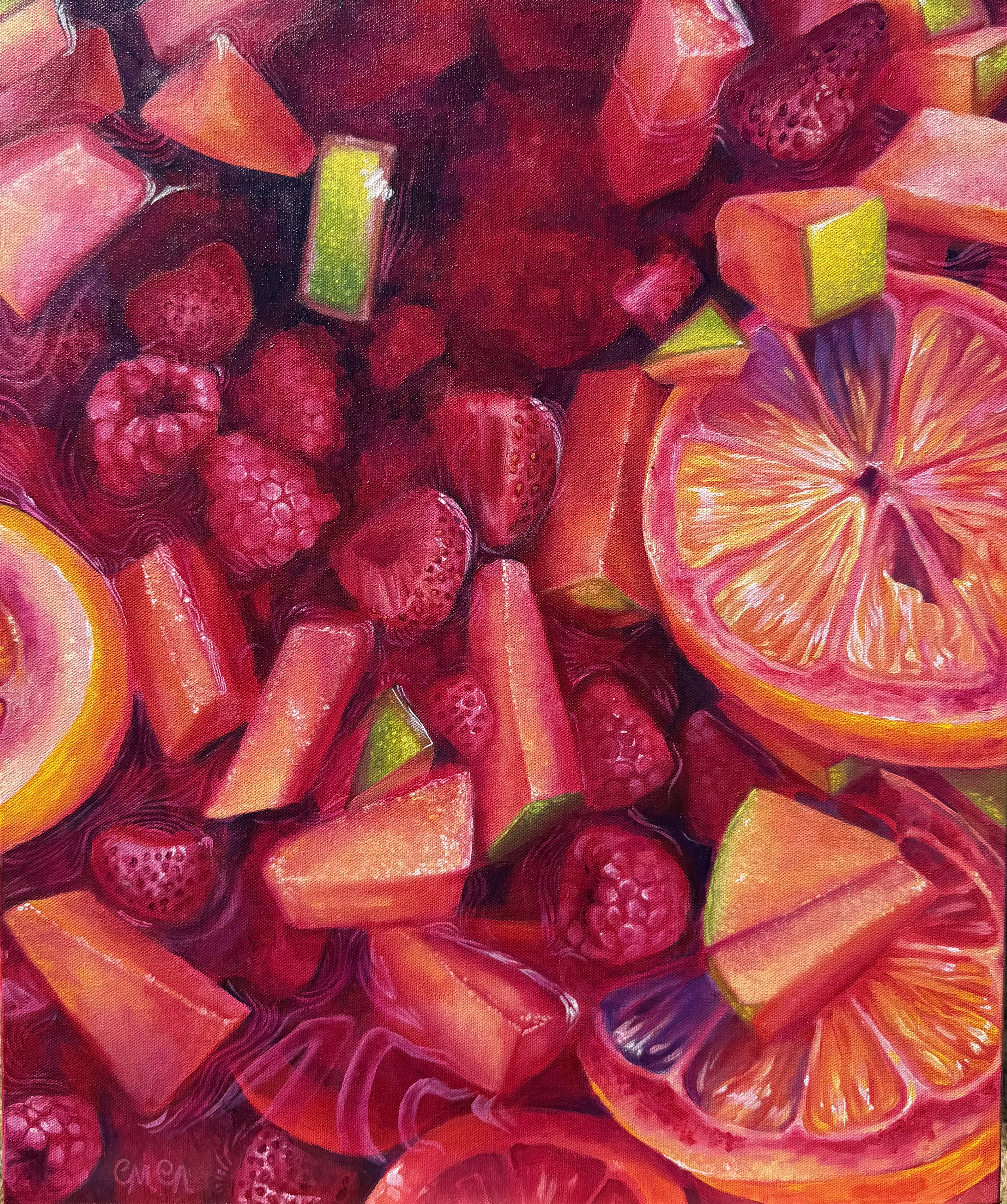 16" x 20" Monday Morning Sangria PRINT 