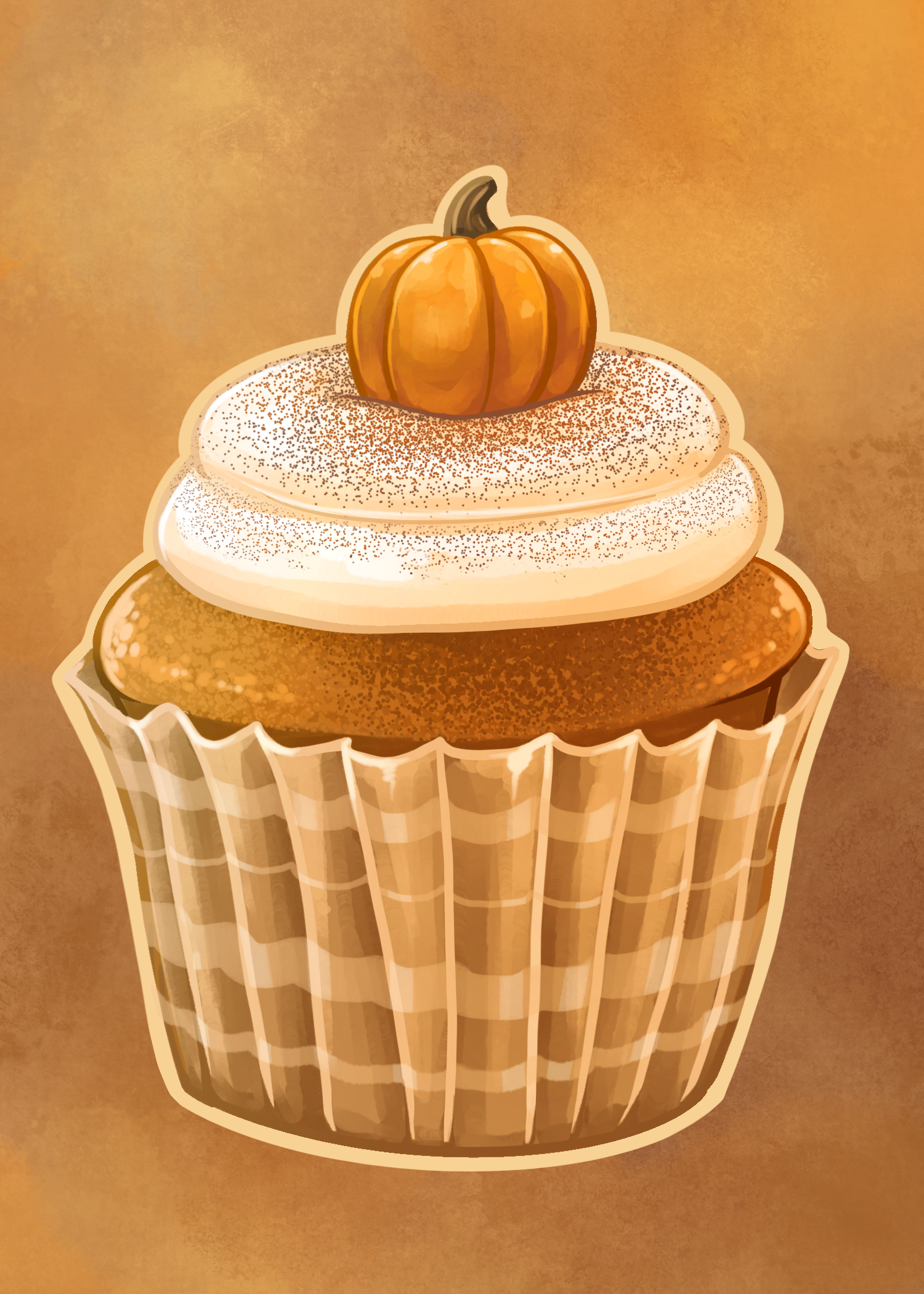 Pumpkin Cupcake 